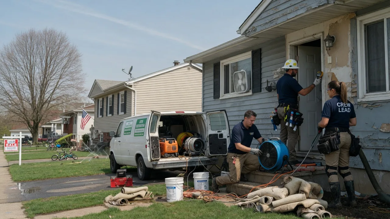 Flood Cleanup in Bird In Hand, PA near me